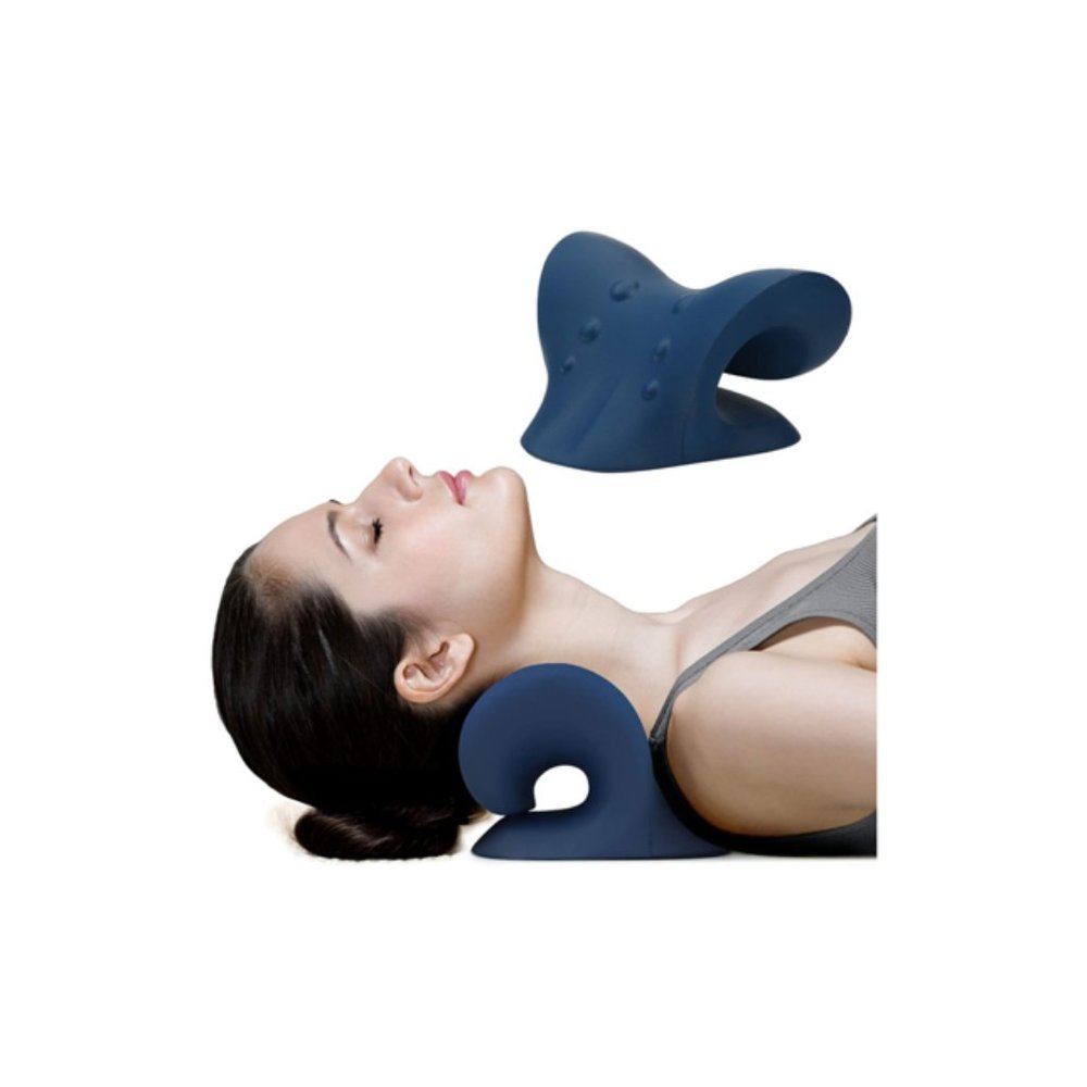 Cozyhealth C-Shape Cervical Traction Neck‎ Pillow Pain Relief & Spine Alignment